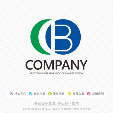 B标志LOGO