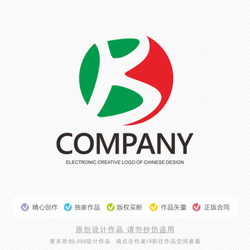 B标志LOGO