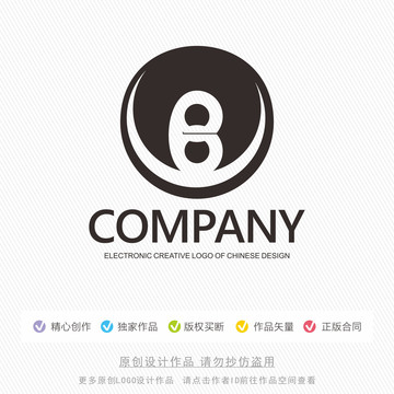 B标志LOGO