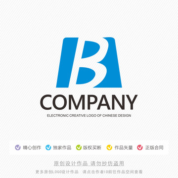 B标志LOGO