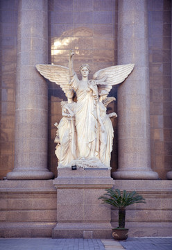 古希腊天使雕像