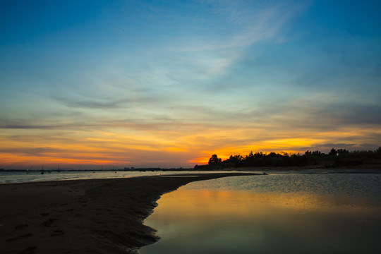 唯美风景夕阳晚霞