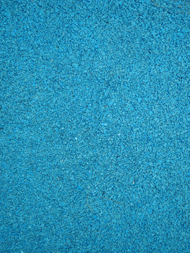 蓝色地板