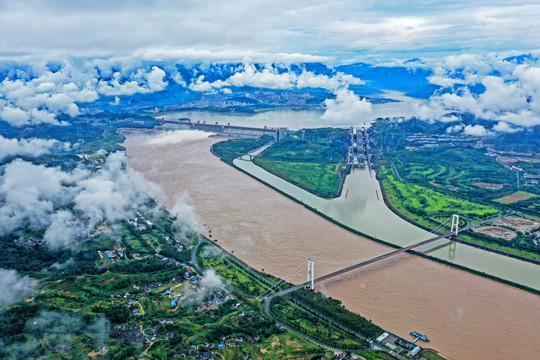 三峡泄洪