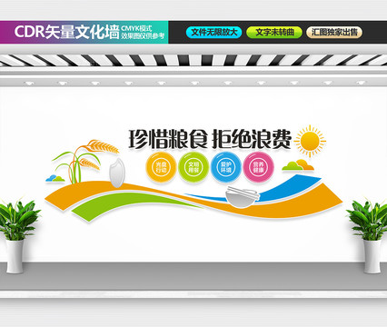 珍惜糧食拒絕浪費
