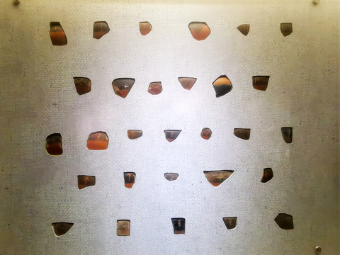 半坡文物新石器时代符号陶片