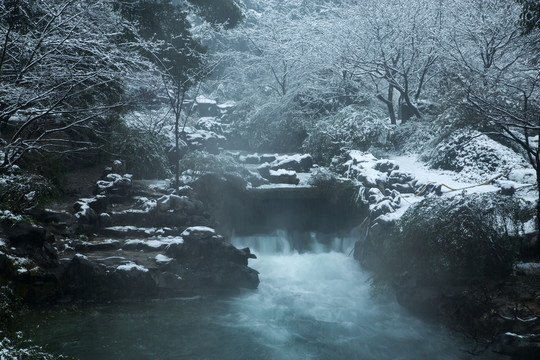 杭州太子湾雪韵