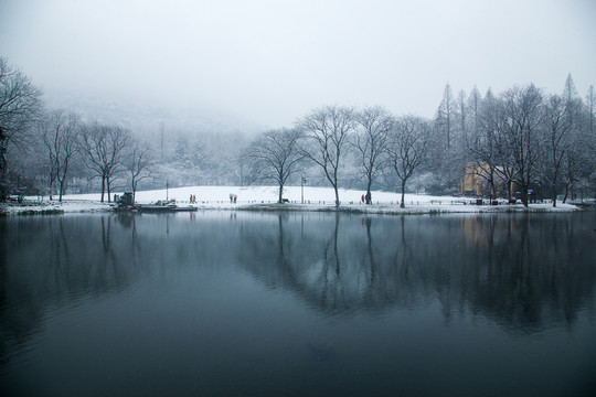 杭州太子湾雪韵