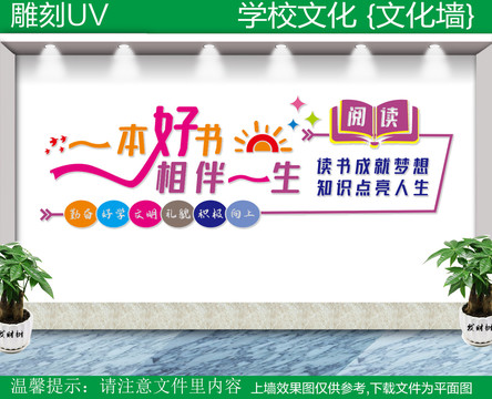閱讀室文化墻