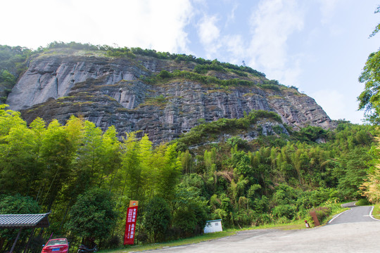 桂林资源县资江天门山景区莲花山