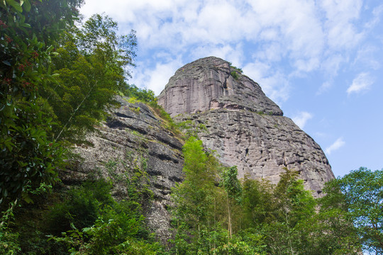 桂林资源县资江天门山景区天门山