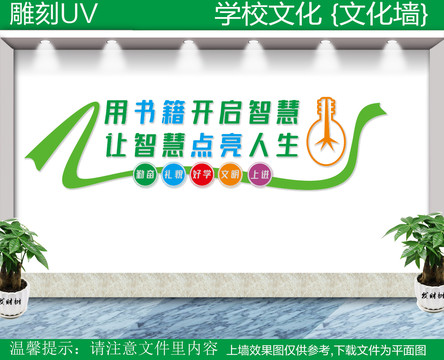 閱讀室文化墻