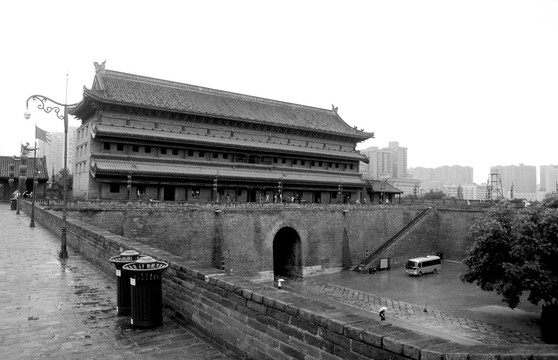 西安瓮城箭楼