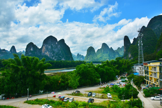 兴坪古镇风景