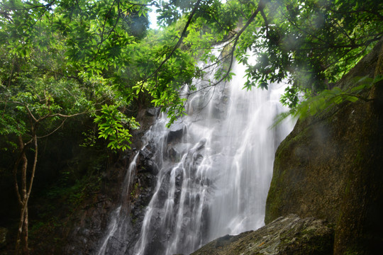 坪山区马峦山郊野公园瀑布