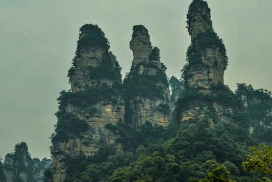 湖南张家界天门山武陵源风景区