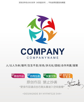 人LOGO标志设计商标