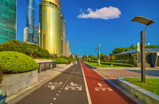 上海滨江健身步道