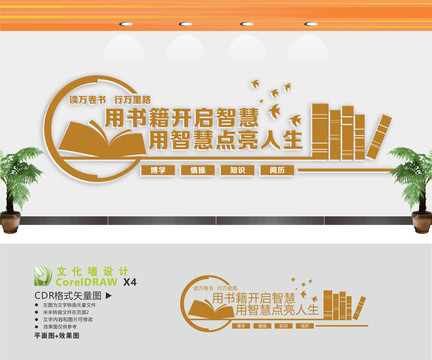 圖書館閱覽室文化標語