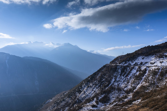 云南德钦梅里雪山自然风光