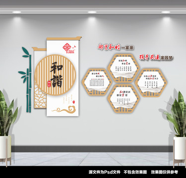 和諧社區(qū)文化墻