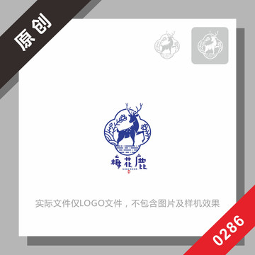 黑標系列鹿logo