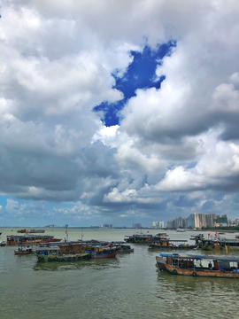 广西北海外沙港码头