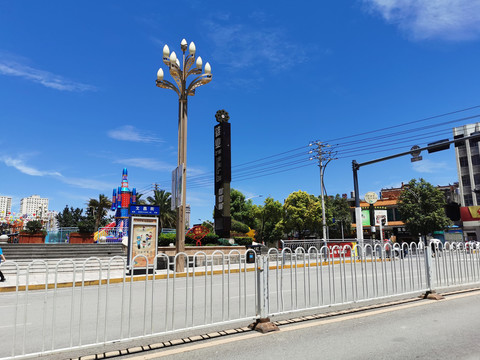 城市道路街景