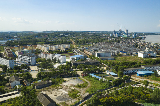 宜都市枝城镇街景