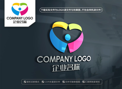 创意舞蹈LOGO设计