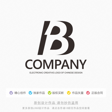 字母Blogo标志