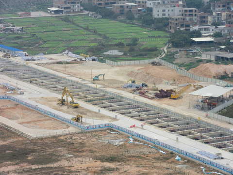 厦门地铁建设岩内北广场站