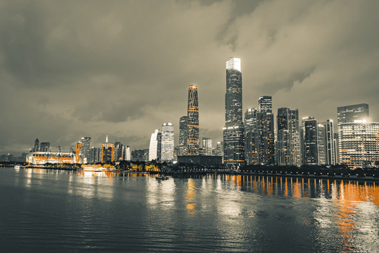 珠江新城夜景