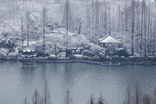 西湖雪韵