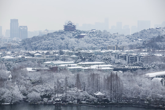 西湖雪韵