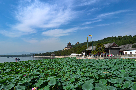 北京颐和园风景