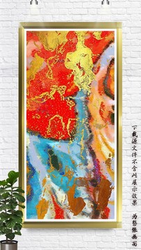 轻奢油画