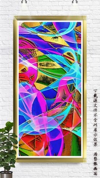 線條裝飾畫