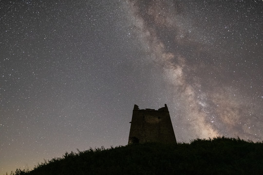 长城星空