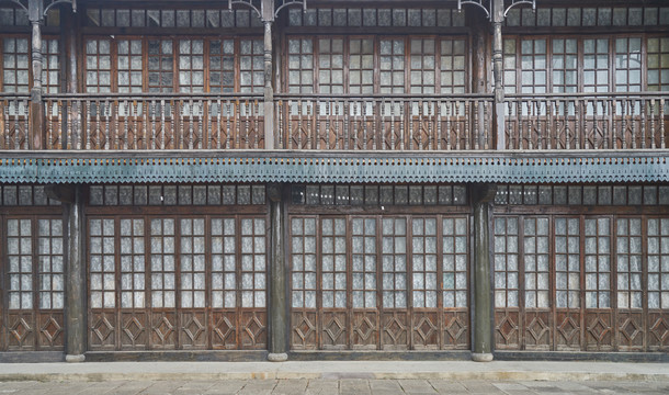 中式古建筑门窗