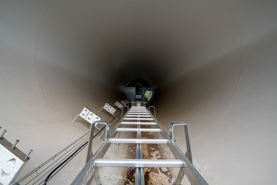 风力发电建设工地