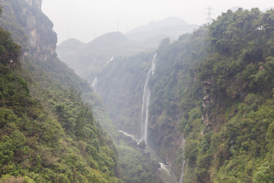 贵州兴义马岭河峡谷景观