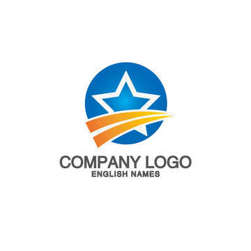 五角星形LOGO設(shè)計影視標識