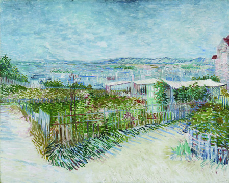文森特·威廉·梵·高梵高风景油画