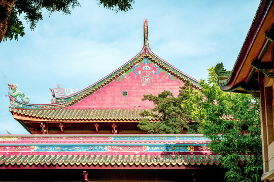 厦门南普陀寺建筑摄影