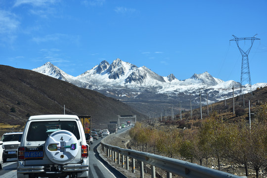 翻越折多山