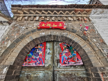 安阳林州传统建筑大门