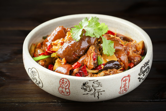 香辣豬手
