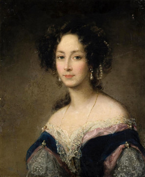 克里斯蒂安那·罗伯特森公主的画像