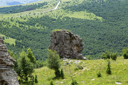 克什克腾石阵景区